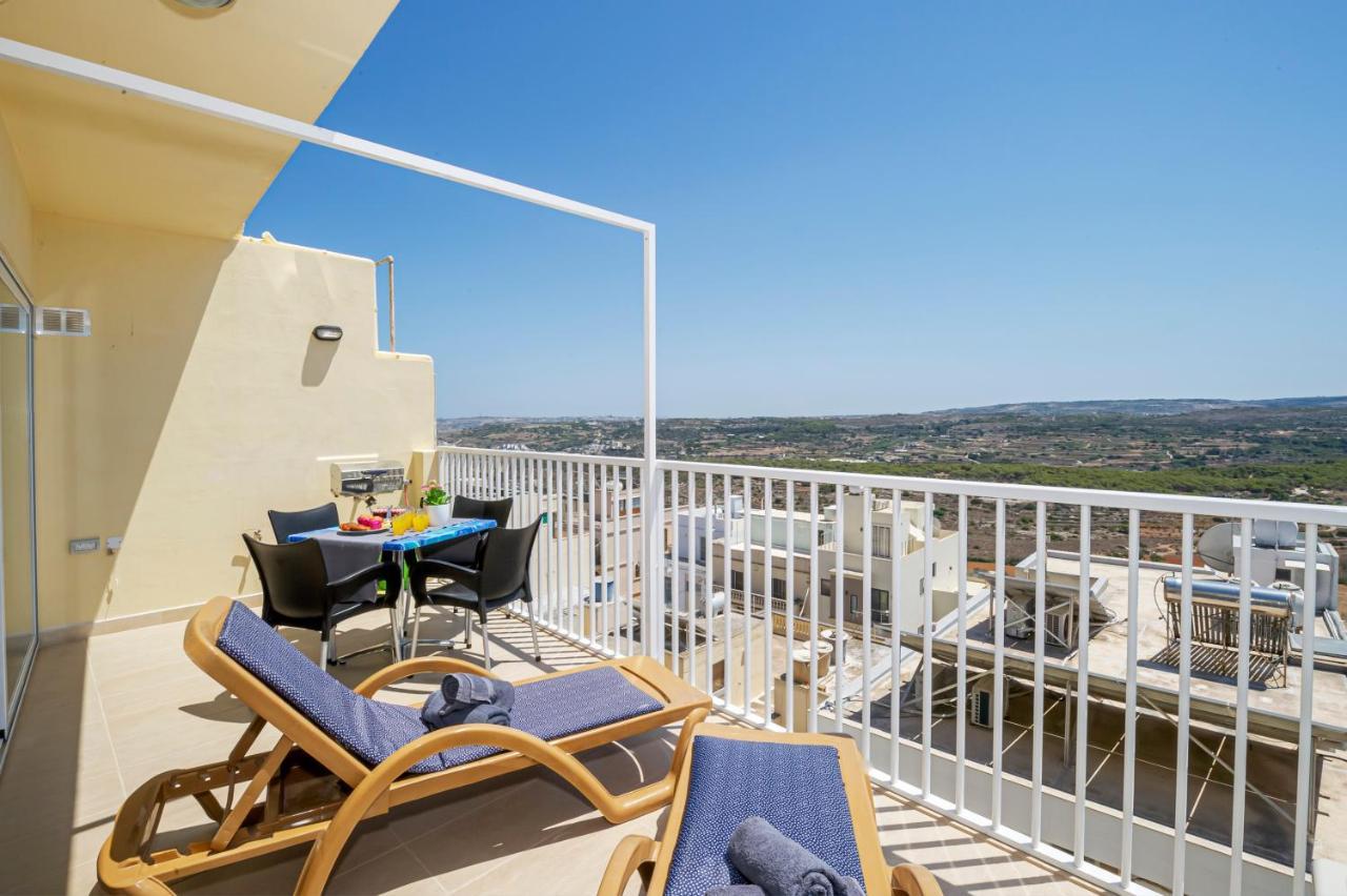 Summer Breeze Apartment With Terrace With Panoramic Views - By Getawaysmalta Мелліха Екстер'єр фото