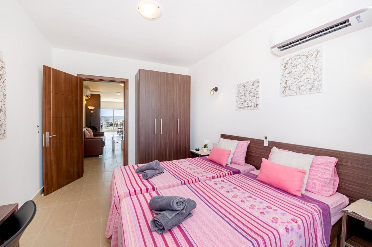 Summer Breeze Apartment With Terrace With Panoramic Views - By Getawaysmalta Мелліха Екстер'єр фото