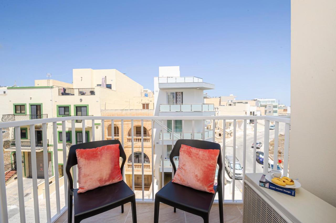 Summer Breeze Apartment With Terrace With Panoramic Views - By Getawaysmalta Мелліха Екстер'єр фото